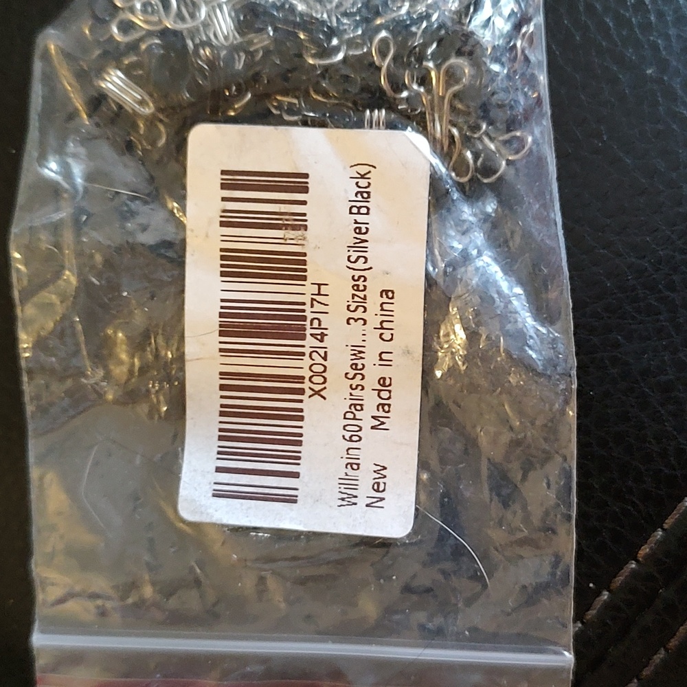 NWT eye hooks